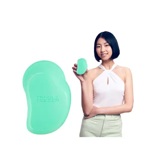 【TANGLE TEEZER 提碁】英倫時尚梳-薄荷綠(護髮梳/順髮梳/濕髮梳/抗糾結/抗毛躁/王妃梳)