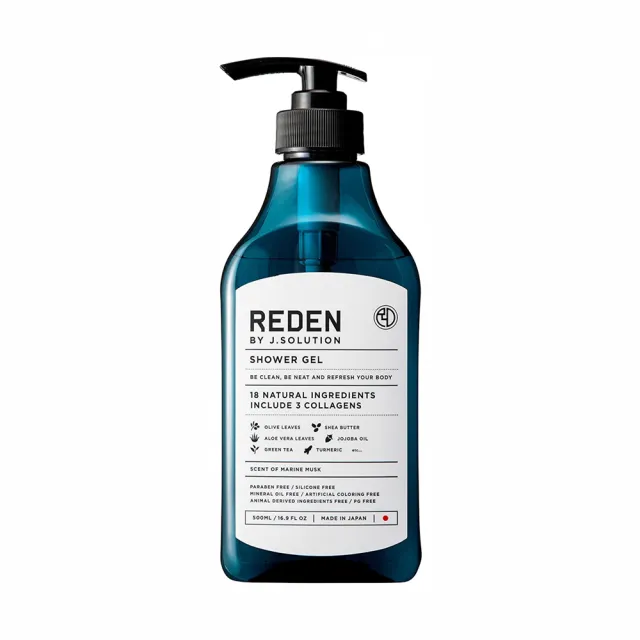 【台隆手創館】REDEN 紳士機能男用沐浴露500ml