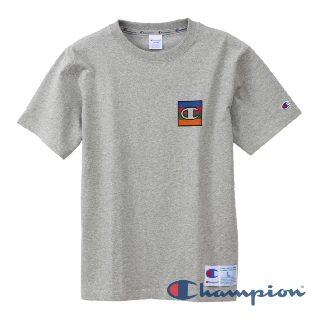 Champion 官方直營-CASUAL圓領印花LOGO上衣