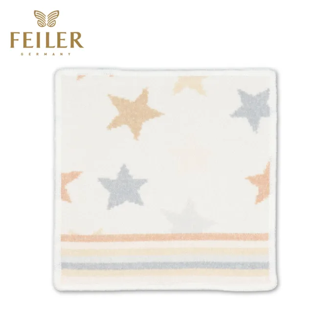 【Feiler 官方直營】多款時尚圖樣方巾(25x25cm)