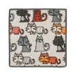 【Feiler】高冷貓咪方巾 2色(30x30cm)