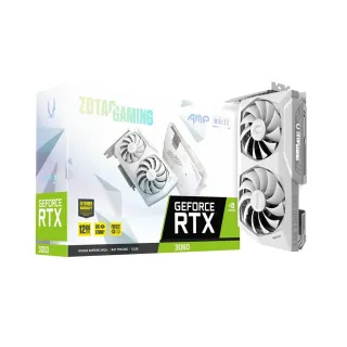 【ZOTAC 索泰】RTX3060 AMP White Edition 顯示卡(限制算力)