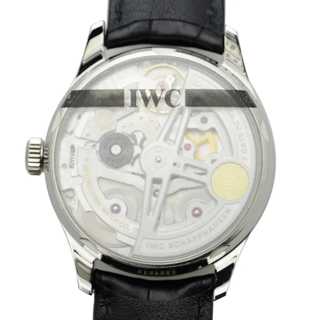 【IWC 萬國錶】Protuguese大葡萄牙系列七日鍊機械款x白面藍字x42.3mm(IW500705)