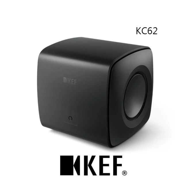 KEF 英國 KC62 SUBWOOFER 重低音揚聲器 Uni-Core☆ 技術 原廠公司貨(兩組 6.5 吋諧振抵消雙單體)