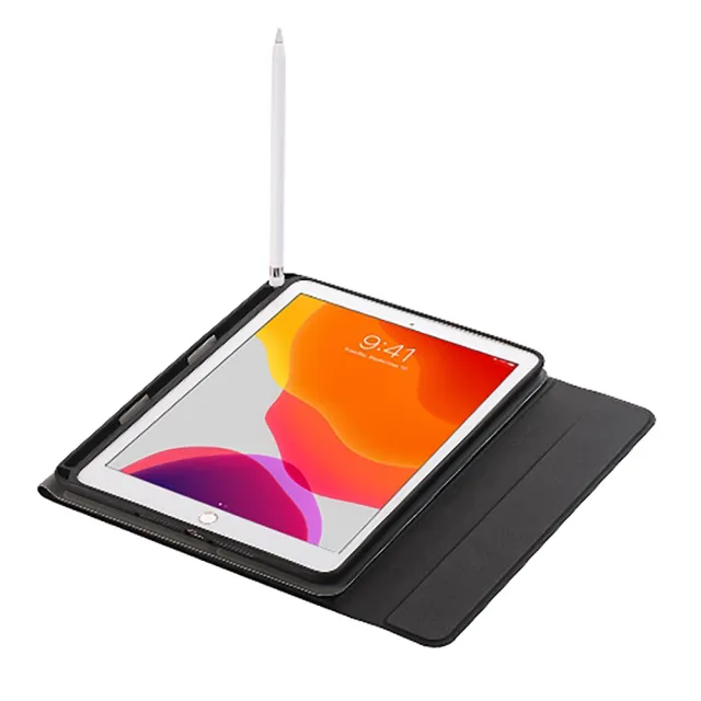 Powerway For iPad 10.2吋平板專用時座型藍牙鍵盤/皮套(iPad 9/8/7)