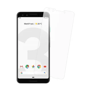 Google Pixel 3 5.5吋 高清透明9H玻璃鋼化膜手機保護貼(3入 Pixel3保護貼 Pixel3鋼化膜)