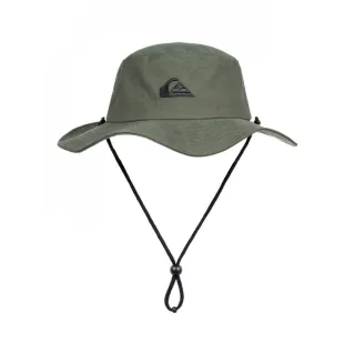 【QUIKSILVER】男款 配件 戶外運動帽 漁夫帽  休閒帽 衝浪帽 BUSHMASTER(綠色)