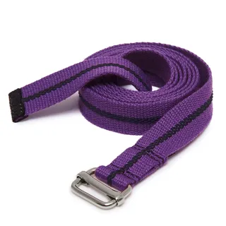【agoy】窄版止滑瑜伽繩 183x2.5 公分 - 迷霧紫