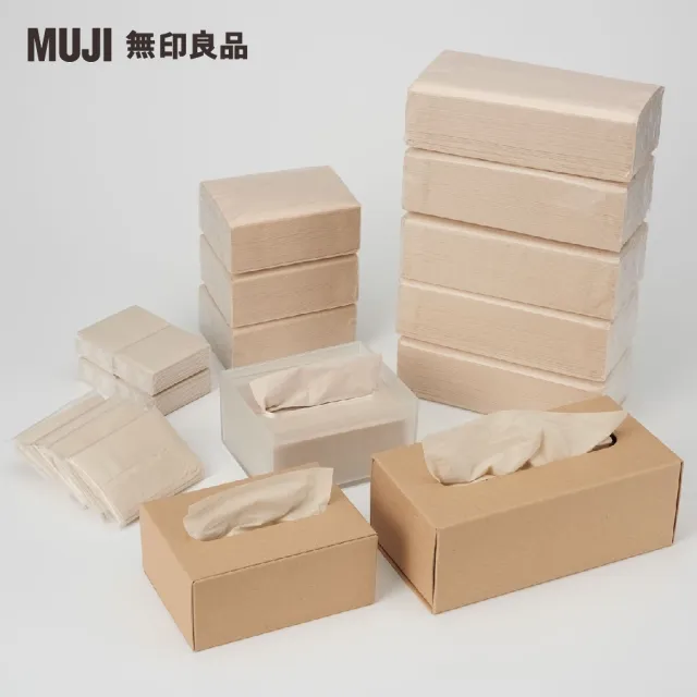 【MUJI 無印良品】桌上用面紙/3入組(6入組)