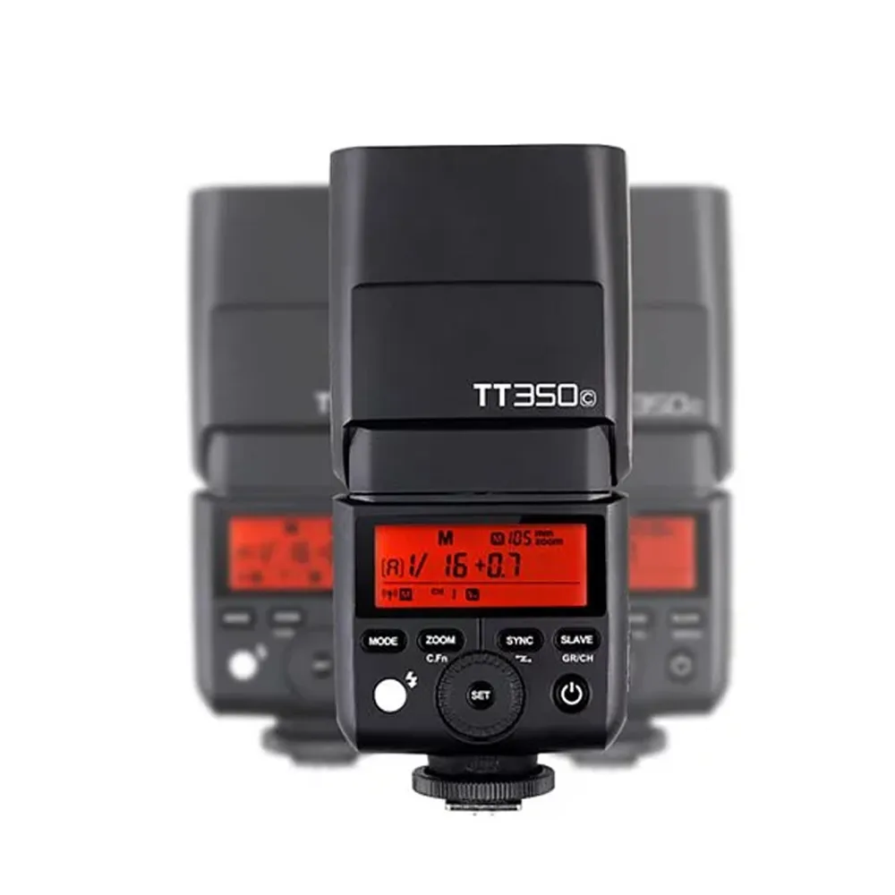 【Godox 神牛】TT350 迅麗TTL機頂閃光燈 FOR CANON(公司貨-贈萬用布套柔光罩)