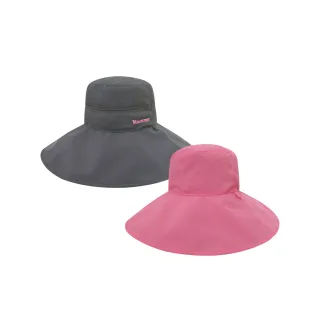 【Mountneer 山林】透氣抗UV大盤雙面帽-深鐵灰和深玫紅-11H23-12(防曬帽/機能帽/遮陽帽/休閒帽)