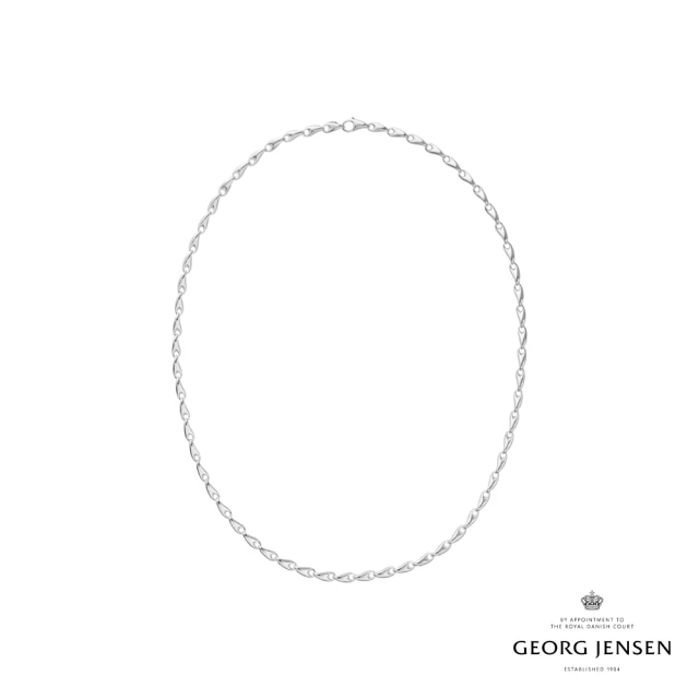 【Georg Jensen 官方旗艦店】REFLECT 鏈結項鍊(純銀 項鍊)