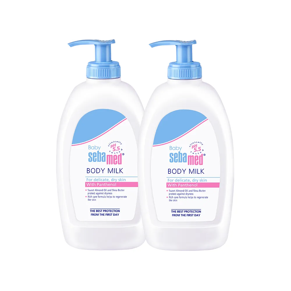 【SEBAMED 施巴】嬰兒舒敏乳液400mlx2入(總代理)