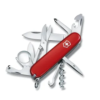 【VICTORINOX 瑞士維氏】Explorer16用瑞士刀/紅(1.6703)