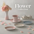 【Le Creuset】瓷器珠光薔薇花瓶150ml(珠光藍)