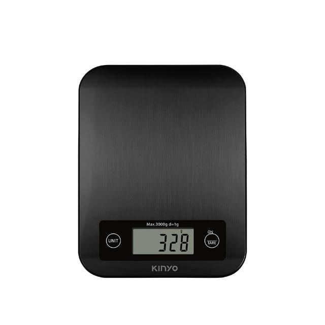 【KINYO】不鏽鋼電子料理秤 食物秤 電子秤 磅秤 烘培 廚房(DS-016)