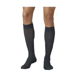 【海夫健康生活館】居家企業 CIZETA 健康小腿彈性襪 健康襪 ADD棉質 黑色(R5862)