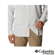 【Columbia 哥倫比亞 官方旗艦】男款-Omni-Freeze Zero Ice  涼感快排長袖襯衫-灰色(UAE21810GY / 2022年春