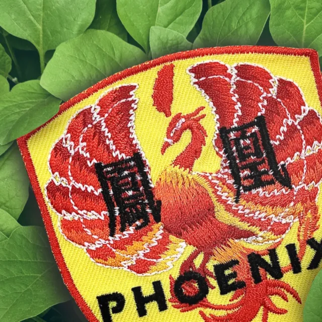 【A-ONE 匯旺】台灣 鳳凰 刺繡補丁 燙布貼 衣服布貼 臂章 祥獸 立體繡貼 裝飾貼 繡片貼(NO.152)