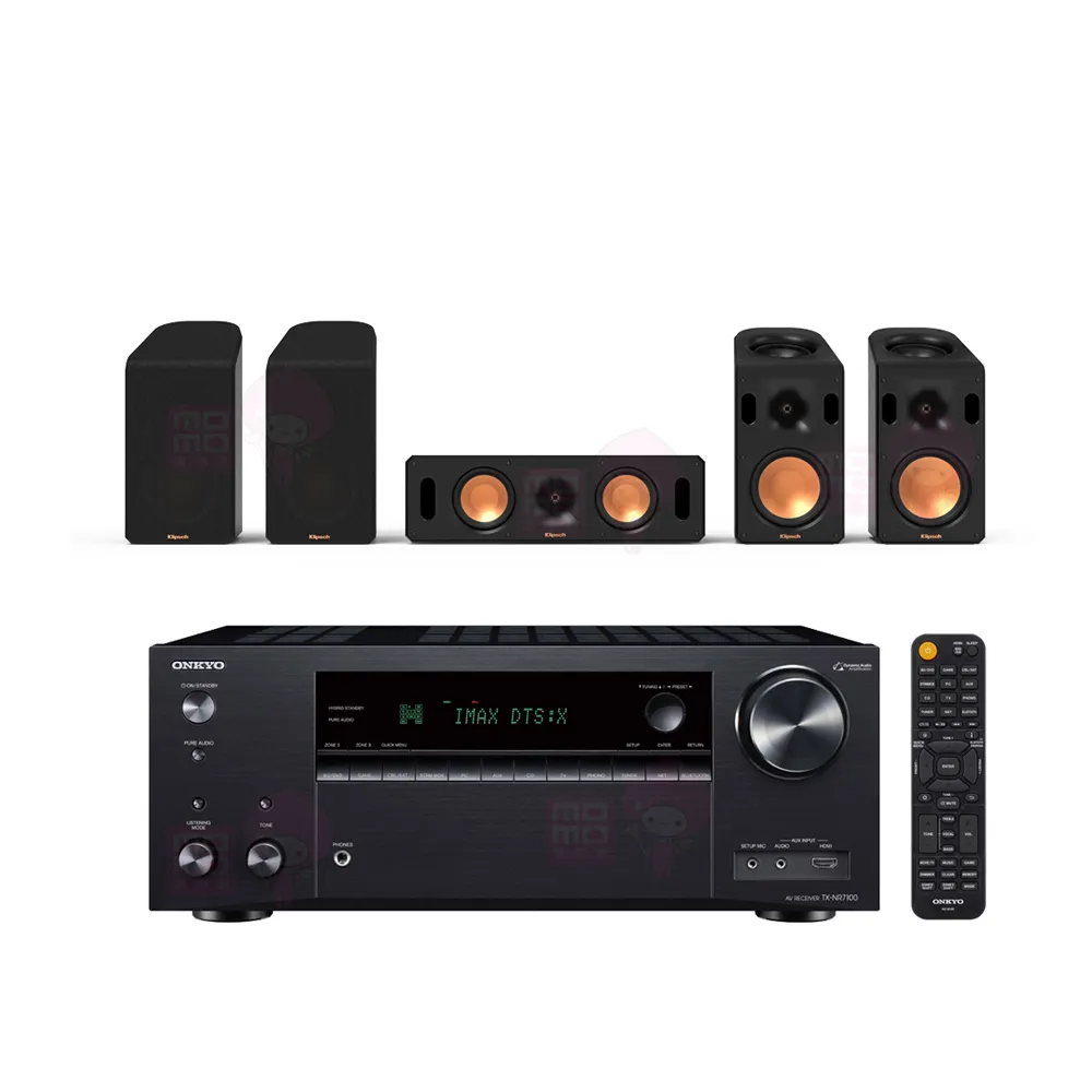 【ONKYO】TX-NR7100+RCS 5.0.4(9.2聲道擴大機+古力奇 杜比全景聲喇叭組)