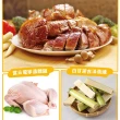 【養鵝人家x愛上吃肉】甘蔗鵝+鮮嫩甘蔗雞4包組(鵝1+雞3)