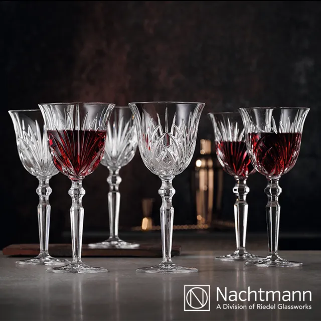 【Nachtmann】德國美杯 醒酒器+紅酒杯5件組(超值優惠 3組任選)