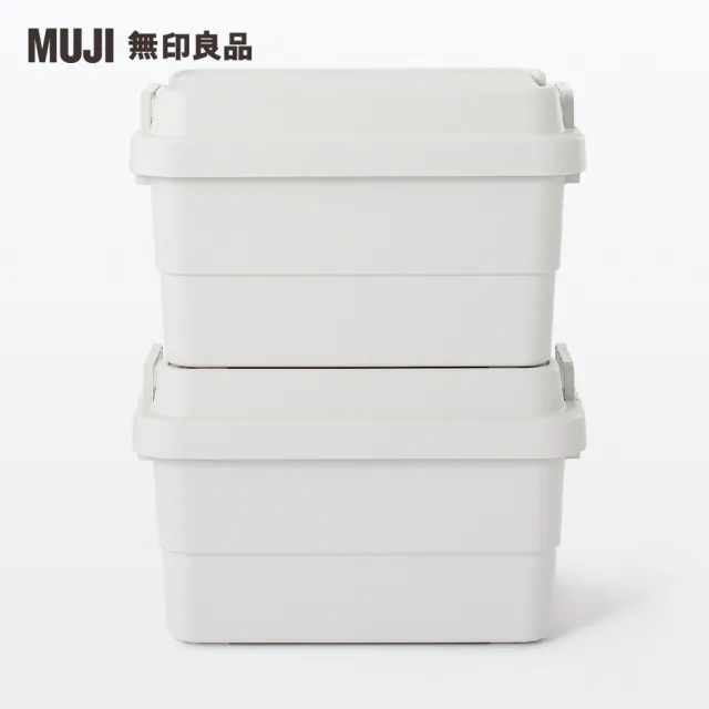 【MUJI 無印良品】耐壓收納箱/大