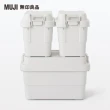 【MUJI 無印良品】耐壓收納箱/大