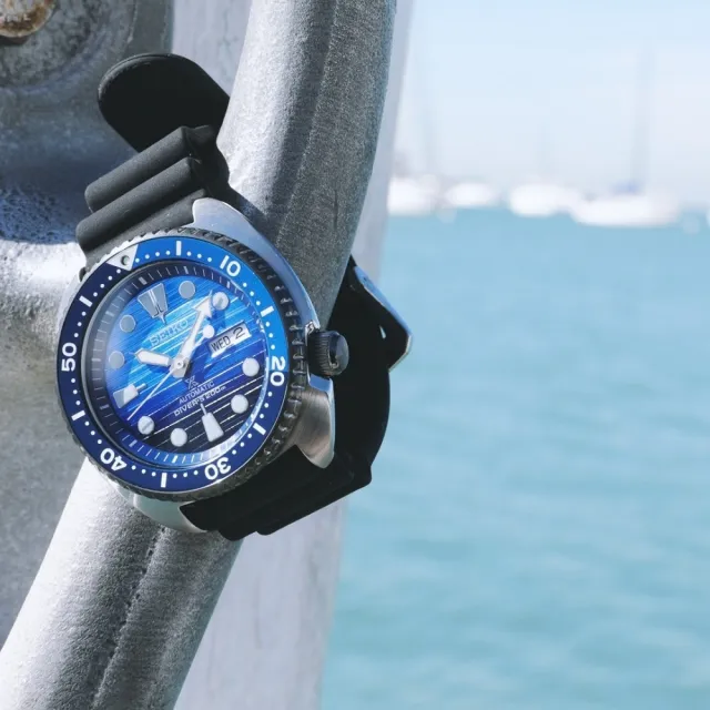 【SEIKO 精工】PROSPEX系列 DIVER SCUBA 防水200米 潛水機械腕錶 禮物推薦 畢業禮物(SRPC91J1/4R36-05H0A)