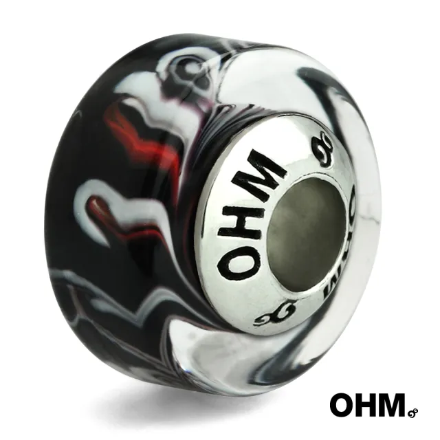 【OHM Beads】Sea Of Ink(純銀串珠)