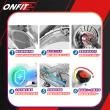 【ONFIT】磁控飛輪健身車 心率握把動感單車 室內全包式飛輪車(JS004N)