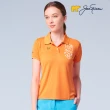 【Jack Nicklaus 金熊】GOLF女款機能高爾夫球衫/POLO衫(橘色)