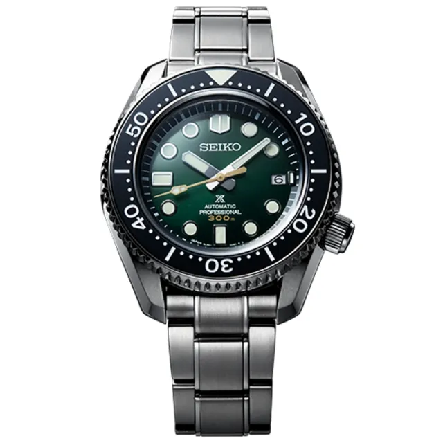 【SEIKO 精工】創業140周年紀念款 陶瓷錶圈 潛水機械腕錶 禮物推薦 送禮首選(SLA047J1/8L35-01E0G)