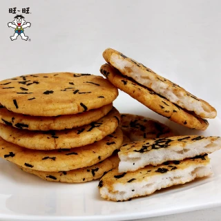 【旺旺】厚燒海苔經濟包 350g/包(米果 經典餅乾)
