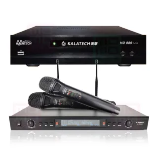 【美華】HD-889 Lite+DoDo audio SR-889PRO(4TB卡拉OK點歌機/伴唱機+無線麥克)
