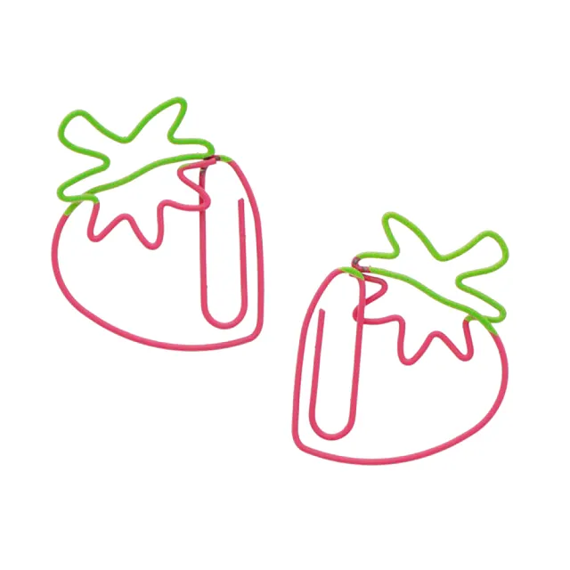 【sun-star】PICTOME系列 造型迴紋針 草莓(文具雜貨)