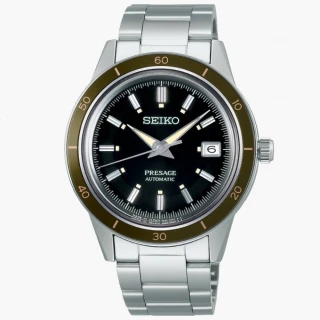 【SEIKO 精工】Presage系列 Style60’s 復古風 機械腕錶   送禮推薦 禮物(SRPG07J1/4R35-05A0G)