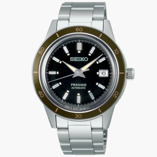 【SEIKO 精工】Presage系列 Style60’s 復古風 機械腕錶  SK044 禮物推薦 畢業禮物(SRPG07J1/4R35-05A0G)