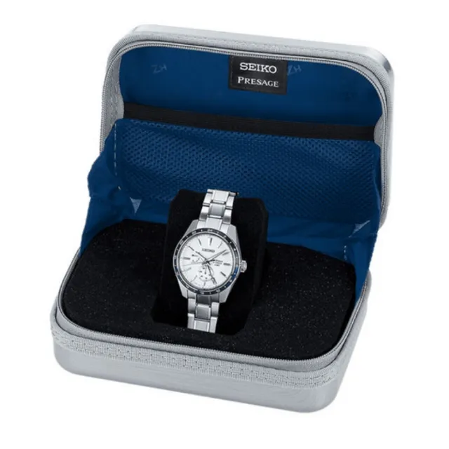 【SEIKO 精工】Presage系列 ZERO HALLIBURTON聯名 機械腕錶 送禮推薦 禮物(SPB269J1/6R64-00H0S)