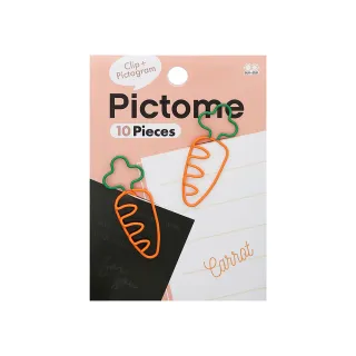 【sun-star】PICTOME系列 造型迴紋針 胡蘿蔔(文具雜貨)