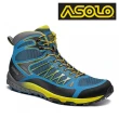 【ASOLO】男款 GTX 中筒越野疾行健走鞋 GRID GV MID A40516/A898(防水透氣、輕便、黃金大底、休閒)