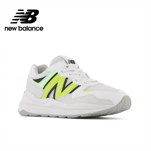 【NEW BALANCE】NB 童鞋_男童/女童_白綠色_PV5740SA-W楦