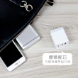 【KINYO】17W USB+Type-C充電器(CUH-5335)