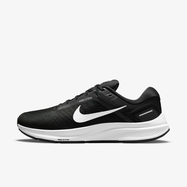 NIKE 耐吉 Nike Air Zoom Structure 24 男 慢跑鞋 運動 訓練 透氣 舒適 黑白(DA8535-001)