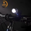 【BV】電池型 LED高亮度防水腳踏車燈(自行車燈 單車燈 前後燈組 前燈 尾燈)