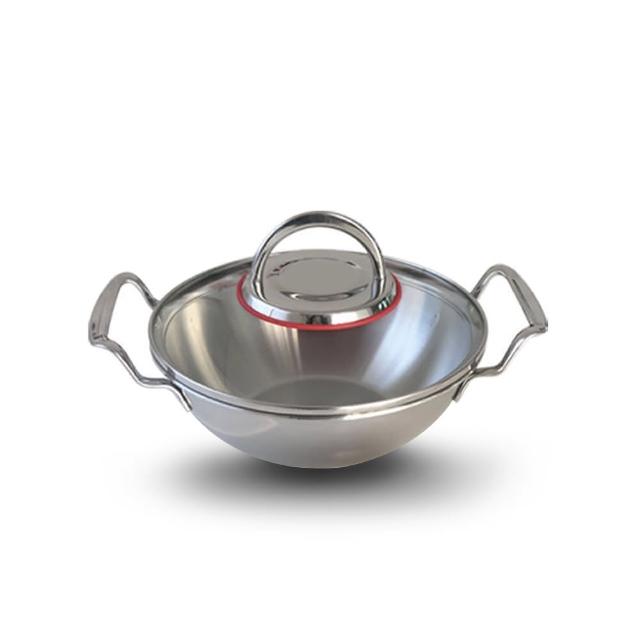 【吉來家】迷你廚房×個人版海鮮鍋／萬用鍋20cm-小★買就送不鏽鋼湯杓1支(不占空間/小巧好收納/獨享一鍋)
