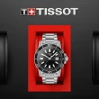 【TISSOT 天梭 官方授權】SUPERSPORT 時尚簡約腕錶 / 44mm 禮物推薦 畢業禮物(T1256101105100)