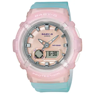 【CASIO 卡西歐】BABY-G 運動潮流雙顯錶(BGA-280-4A3)