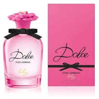 【DOLCE&GABBANA 杜嘉班納】Dolce & Gabbana Dolce Lily 幸福花園淡香水 75ml(專櫃公司貨)