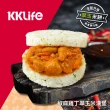 【KKLife】椒麻雞丁翠玉米漢堡1袋(青花椰米;170±10g x3顆/袋)